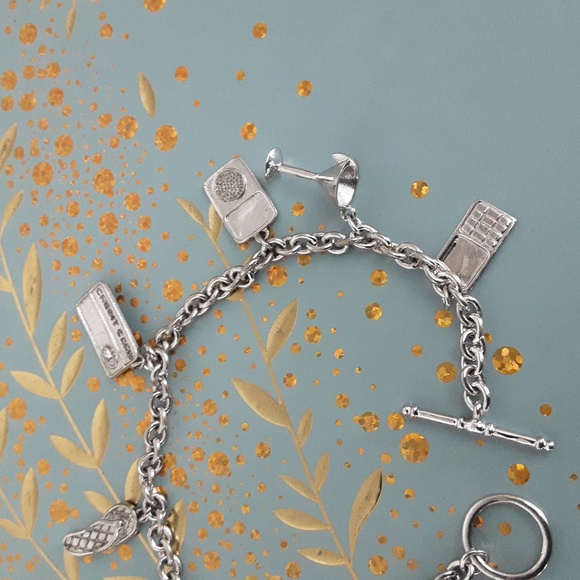 Stanless steel charm bracelet/ anklet - Picture 4 of 10